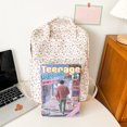 thumbnail image 3 of Bolsa Mochila floral de moda Mochila escolar de hombro para niñas y estudiantes de flores de gran capacidad Tmvgtek Para Estrenar, 3 of 9