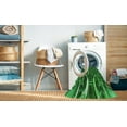 thumbnail image 2 of Ahgly Company Tapis d'Intérieur Lavables en Machine, Ronds, Transitionnels, Vert Émeraude Profond, Ronds de 4 Pi, 2 of 7