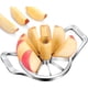 thumbnail image 1 of Cortador de manzanas de acero inoxidable, rebanador de manzanas, descorazonador de manzanas de acero inoxidable, corte de peras, pelar, cortar, pelar, quitar el corazón, rebanada de patata, 1 of 3