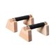 thumbnail image 4 of 2 barras paralelas de flexiones para entrenamiento para adultos, asas estables de madera para flexiones. 20 cm, 4 of 9