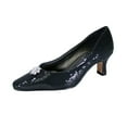 thumbnail image 5 of FLORAL Ada Women's Wide Width Sequins Vamp Rhinestones Dress Pumps, 5 of 10