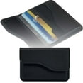 thumbnail image 1 of Business Card Holder Credit Card Wallet PU Leather Handmade Universal Card Organizer With Closure, 1 of 4