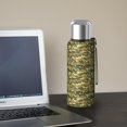 thumbnail image 5 of Camouflage 20oz Stainless Steel Thermal Bottle with Tea Filter and Cup Lid, Vacuum Insulated Coffee Mug with 316L Inner Liner, Leakproof Travel Thermos for Office, Commute & Outdoor, 5 of 6
