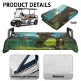 thumbnail image 6 of Aplkyhs Golf Cart Seat Covers Lightweight Golf Blanket for Club Car DS Precedent Portable Protect Your Golf Car Seat Easy Installation Cool Savage, 6 of 7