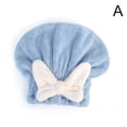 thumbnail image 4 of 1PC Cute Women Bath Quick Dry Hair Cap Magic Drying Wrap Cap Butterfly Drying Hair Quick Turban, 4 of 4