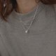 thumbnail image 4 of Nearawing Elegant Pearl Necklace for Women -White Gold Chain Layered Necklace for Women Pearl Pendant Necklace, 4 of 5