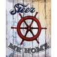 thumbnail image 2 of Art Licensing Studio 12x14 Black Ornate Wood Framed with Double Matting Museum Art Print Titled - Shipwheel, 2 of 4