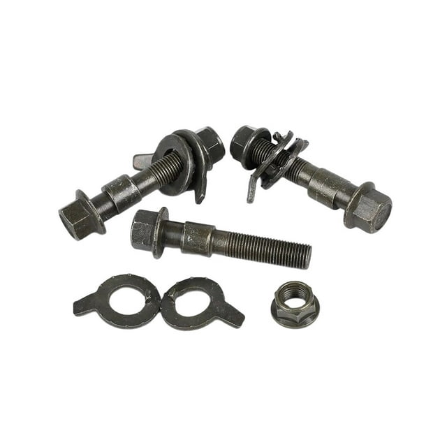 Scienceny Pernos de inclinación de alineación de rueda de 3 piezas, tornillo de hierro ajustable para automóvil, accesorio automotriz profesional Vehículos, repuestos y accesorios Mis 17 mm Scienceny VI018519-06