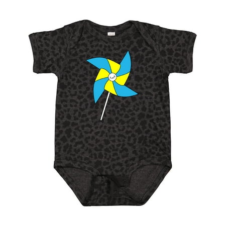 

Inktastic Yellow and Blue Pinwheel Gift Baby Boy or Baby Girl Bodysuit