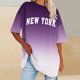 thumbnail image 4 of Camiseta Corta con Cuello Redondo Y Gota Del Hombro para las Mujeres, 4 of 4