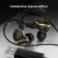 thumbnail image 3 of Joernso Wired Earphone Stereo Sound Deep Bass with Microphone Line Control Distortion-free 20-20000Hz Computer USB Wired Headset In-ear Earphone Laptop Accessories, 3 of 8