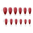 thumbnail image 4 of Huanledash 576Pcs/Box Fake Nails Easy to Paste Removable Short Medium Length Long Acrylic Matte Press on Nails Nail Salon Accessories, 4 of 8