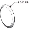 thumbnail image 4 of Prime-Line U 9267 3-1/4 inch, Rigid Vinyl, Ivory, Self Adhesive Wall Protector, 4 of 4