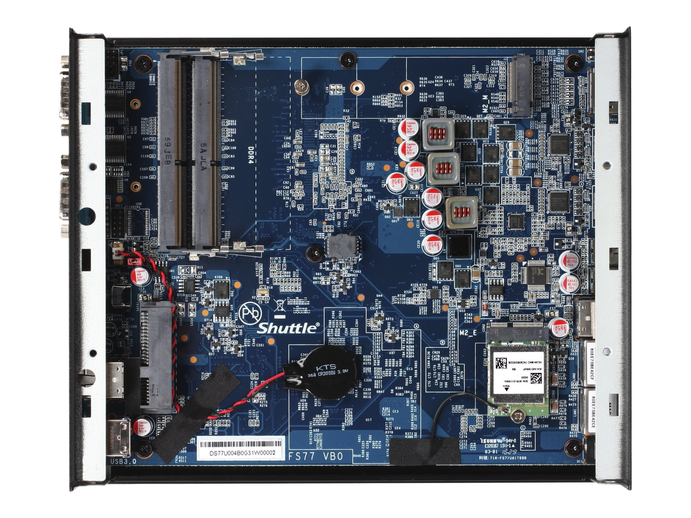 SHUTTLE XPC SLIM DS77U FANLESS BAREBONE SYSTEM MINI PC - Walmart.com