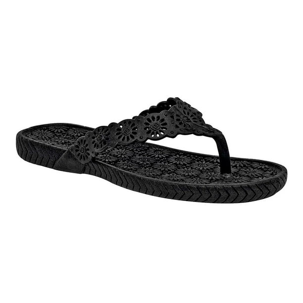 Sandalias clásicas Marca RBBASICS Exterior Sintético Color Negro RBBASICS 66310