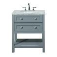 thumbnail image 2 of Stufurhome Marla 30 inch Grey Single Sink Bathroom Vanity, 2 of 10