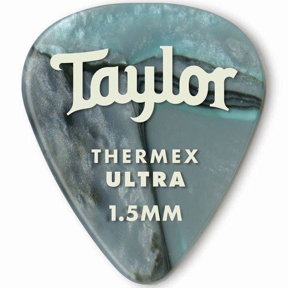 Taylor Picks - Premium 351 Thermex Ultra, Abalone, 1.50 mm, 6 Pack