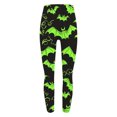 thumbnail image 4 of Karymi Jeans for Women Halloween Print Leggings,Stretch High Waist Yoga Pants Casual Workout Trousers, Basic Pants, 4 of 6