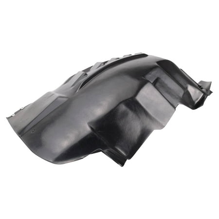 TRQ Front Right Inner Fender Liner Black Passenger Side Fits Select 2014-2021 Ram ProMaster 1500 ProMaster 2500 ProMaster 3500 CH1249196