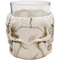 thumbnail image 4 of Ebros Grinning Human Skull Drinking Mug 7oz Resin With Glass Cup Insert & Handle, 4 of 5