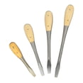 Heavy Duty Slotted Screwdriver With Wooden Handle Knockable Flat Head 6 ...