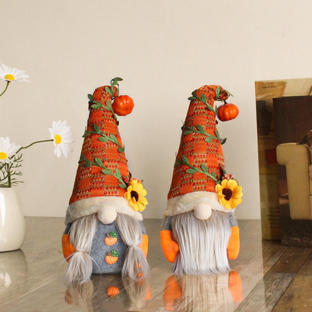 WOTEG Sunflowers Dwarf Gnome Mothers Day Gnomes Gift Handmade Stuffed Faceless Gnome Plush Doll Mothers Day Tabletop Ornaments Spring Summer Decoration for Home Office