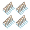 thumbnail image 1 of 24PCS en Acier Inoxydable Nappe Clips en Forme de Triangle Nappe Pinces Réglables Nappe Pinces de Fixation de Table Anti-Rouille Couvercle Fixation Clips pour la Cuisine à la Maison Utiliser Argent, 1 of 8
