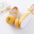 thumbnail image 5 of Baby Girl Sneakers First Walker Soft Sole Newborn Anti-Slip Casual Walking Shoes + Cap, 5 of 8