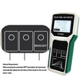 thumbnail image 4 of Probador MPPT De Panel Solar, Pantalla LCD Multímetro De Panel Fotovoltaico Con Retroiluminación De Voltaje De Circuito Abierto Para Pruebas Solares Fotovoltaicas, 4 of 7