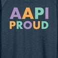 thumbnail image 3 of Instant Message - AAPI Proud - Women's Lightweight French Terry Long Sleeve Shirt, 3 of 6