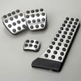 thumbnail image 5 of 4Pcs Stainless Steel Pedal for W202 W203 W204 W124 W210 W211 W212 W218 X204 R172 R231 C E CLS SLK, 5 of 5