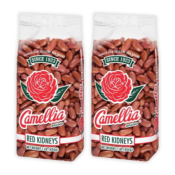 Camellia Red Kidney Beans, 1 Pound (2 Pack)