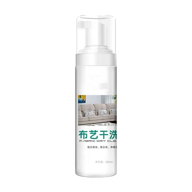 Détachant de Tapis Résistant, Nettoyant pour Tapis, Rideau, Sofa, Muppet, Revêtement Mural, Tapis, Détachant pour Tissu, Type Mousse, Nettoyant à Sec pour Rideaux et Tapis 200 ml