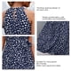 thumbnail image 5 of Vestido Largo Mujer NikouMX con Cuello Halter Estampado Verano S M L XL, 5 of 6