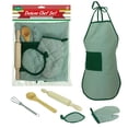 thumbnail image 1 of 6Pcs Kitchen Costume Pretend And Apron Play Kids Cooking Set Role Baking Kit Education, 1 of 5