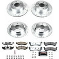 thumbnail image 3 of PowerStop Front and Rear Z36 Truck & Tow Carbon-Fiber Ceramic Brake Pad and Drilled and Slotted Rotor Kit Fits: JEEP Select Models K2121-36, 3 of 9