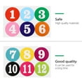 thumbnail image 2 of OFFIGAM 2 Sheets PVC Number Stickers Colorful Tags for Handmade Crafts and Scrapbooking Projects, 2 of 5
