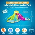 thumbnail image 3 of Bestway H2OGO! Funfinity Splash Kids Inflatable Mega Water Park with Blower, 3 of 20