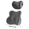 thumbnail image 3 of Chebote Car Neck Pillow And Lumbar Cushion Set, 1 Neck Support + 1 Backrest Cushion For Driving, Office, Travel, Ergonomic Design For Pain Relief, Comfortable Car Headrest & Waist, 3 of 5