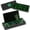 Green, variant on Soar Forge Sanctum Dice Box - Premium Case & Dice Tray for DND - Phone/Pen Slot, Magnetic Lid and Storage for your Sets, Mini's and More - Felt-Lined Vault Holder for D&D and RPG (Glitter Silver)