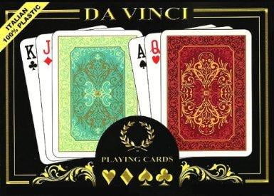 New New Index  PLASTIC Deck Playing Cards Poker Standard Casino Size SH 