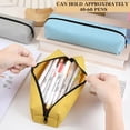 thumbnail image 5 of Lksixu Solid Color Pencil Case, Large Capacity Oxford Fabric Pencil Pouch with Zipper, Wide Opening Pencil Bag Minimalist Stationery Storage Organizer Cute Makeup Bags Office Supplies, 5 of 9