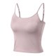thumbnail image 4 of Camiseta sin mangas de cuello redondo para mujer, tejido suave y transpirable, blusa básica elástica, prenda informal para el día a día con vaqueros, para todas las estaciones, 4 of 8
