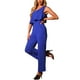 thumbnail image 4 of Mono sin mangas INSPIRE CHIC para mujeres, vestido de una sola manga, monos largos elegantes, 4 of 6