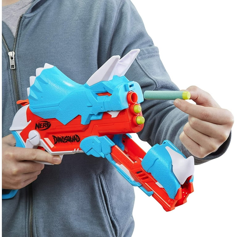 NERF DinoSquad Tricera-blast Dinosaur Shooter, Triceratops Bullet