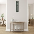 thumbnail image 3 of IH Casa Decor Vertical Embossed Metal Sign Rise And Shine, 3 of 3