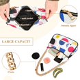 thumbnail image 2 of FORMRS Womens Shoulder Bag with Chain Strap Clutch Purse Cute Tote Handbag, Blue Retro Shapes, 2 of 7