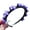 Floral Purple, variant on SPRING PARK Girl Flower Party hair head band headband Kids Hoop Head Band