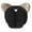 Black, variant on BadPiggies Winter Earmuffs Foldable Fluffy Cute Cat Ear Warmer Glitter Ear Muffs for Women and Girls