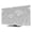 Gray, White, Silver, variant on Botanical Flowers TV Cover for 24 Inch Screen,Stretch Fabric Dustproof TV Display Protector,Black Farmhouse Floral Butterfly Herbs Elastic Slipcover Monitor Cover for Indoor Computer 20.9"x11.8"